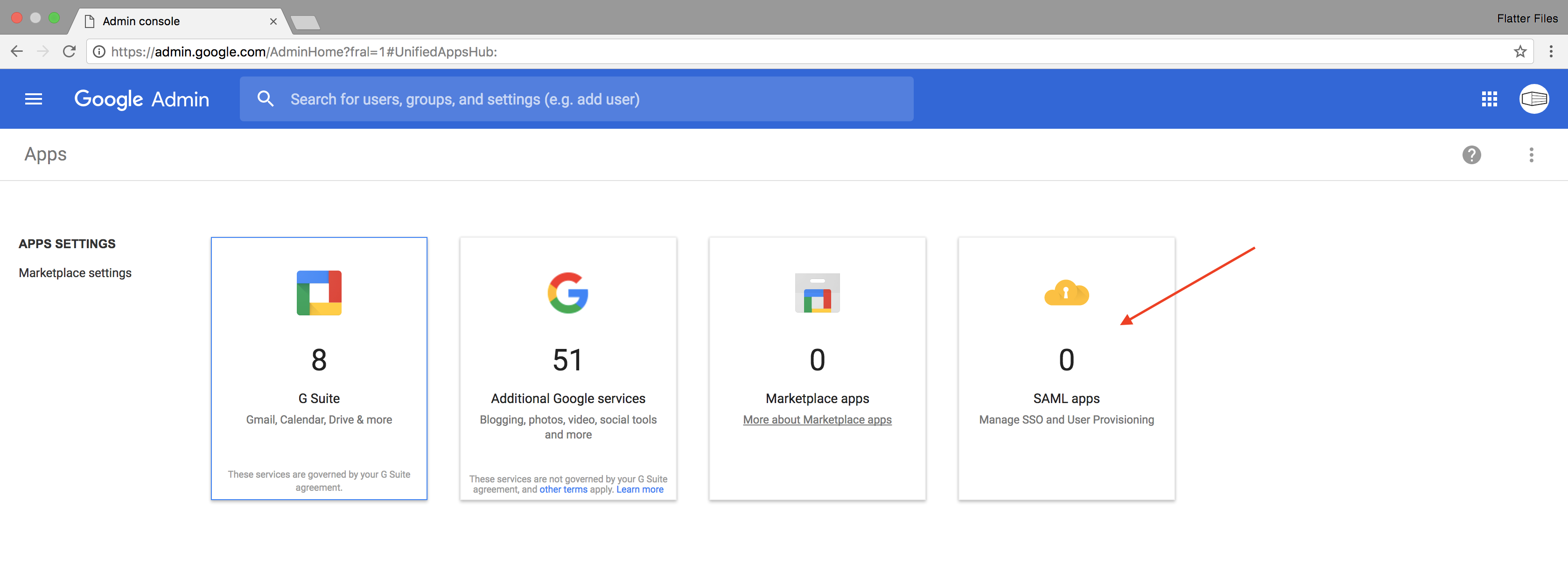 G Suite Admin Center