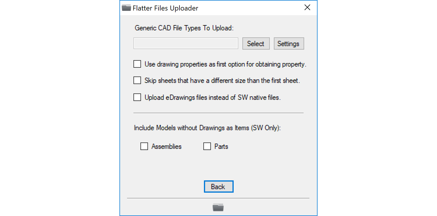 Inventor/SolidWorks Options