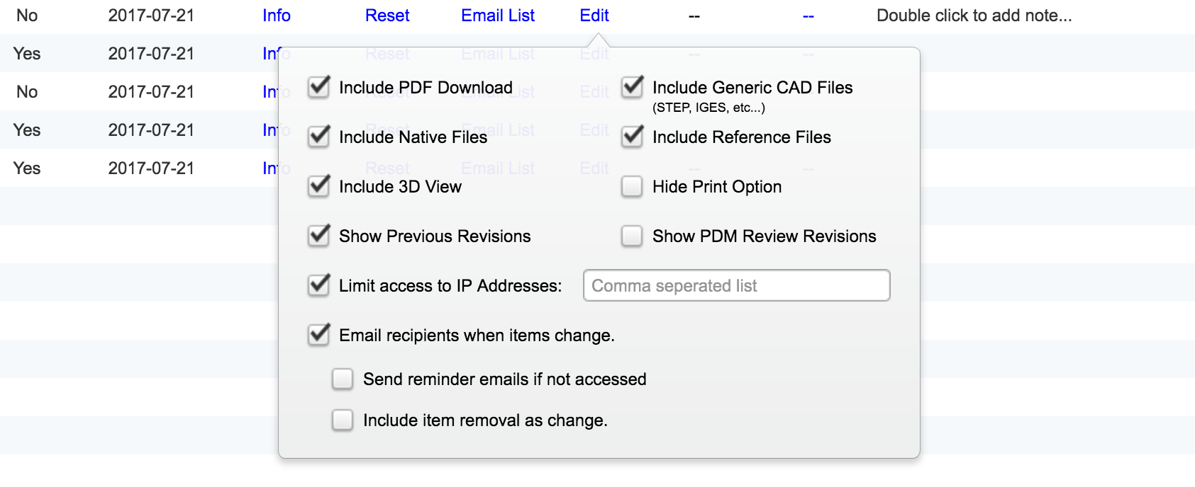 Share Options